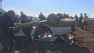 Mardin'de trafik kazası: 3 yaralı 