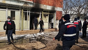 Mobilya atölyesinde yangın 