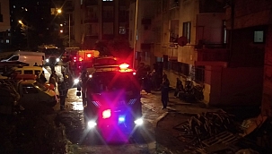 Ordu'da 6 katlı binada yangın 