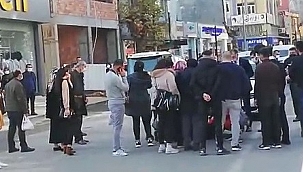 Otomobil yayaya çarptı: 1 yaralı 