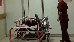 Otomobilin çarptığı yaya ölümden döndü 