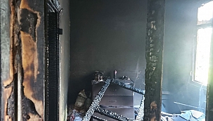 Rize'de yangın: 1 ölü 