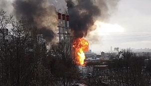 Rusya'da sanayi sitesinde büyük yangın 