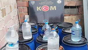 Sahte alkol imalathanesine baskın