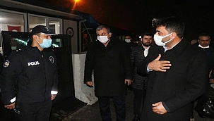 Samanlı polislerin yeni yılını kutladı 