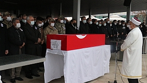 Şehit Uzman Çavuş Çelik'e son görev