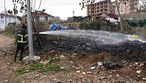 Sinop'ta çöp yangını korkuttu 