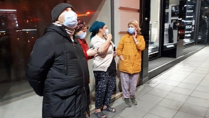 Şişli'de 8 katlı binada yangın 