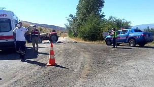 Traktörden düşen sürücü hayatını kaybetti 