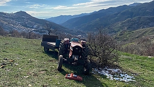 Traktörün altında kalan sürücü öldü