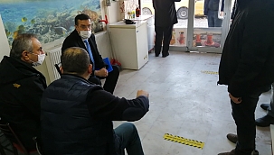 Tüfenkci'den taksici esnafına ziyaret 