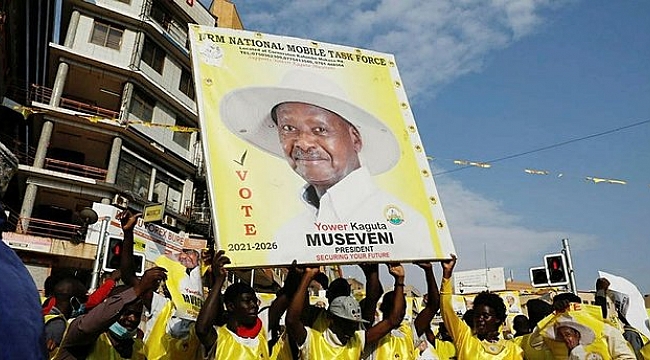 Uganda'da Museveni kazandı