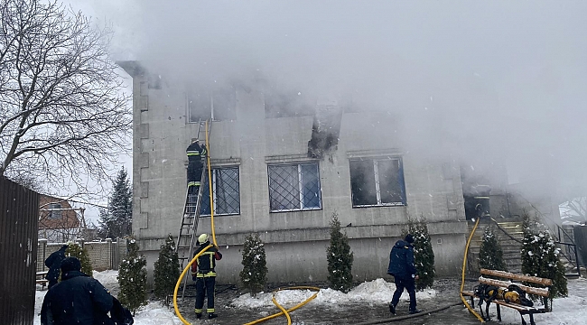 Ukrayna'da yangın: 15 ölü 5 yaralı