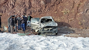 Van'da trafik kazası; 2 yaralı