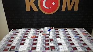 11 bin 400 adet makaron ele geçirildi