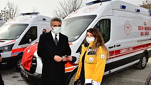 112'ye 9 ambulans takviyesi! 