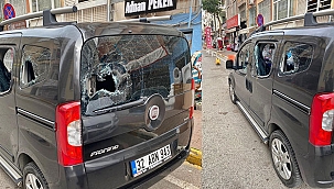 2 gün önce aldığı aracı hurdaya döndü 