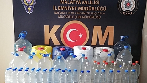 318 litre sahte içki ele geçirildi 