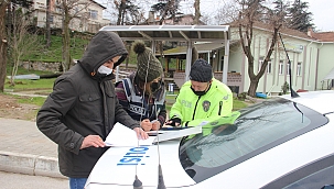 56 kişiye sokağa çıkma cezası! 