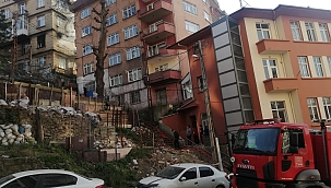 Apartman yangını korkuttu! 