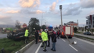 Çine'de trafik kazası: 1 yaralı 