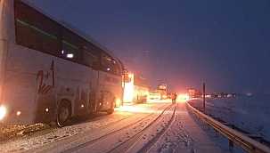 Darende'de yüz yüze eğitime kar engeli