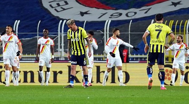 Fenerbahçe'den evinde 5. mağlubiyet 