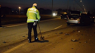 İki otomobil çarpıştı: 2 yaralı