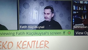 İnönü'de çevrim için seminerler 