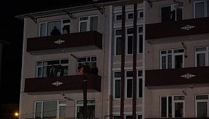 İş makineleri ile kurtarıldılar! 