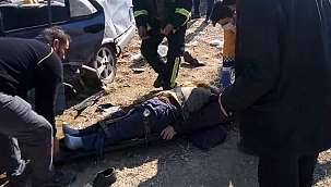 Karaman'da trafik kazası: 1 ölü 2 yaralı