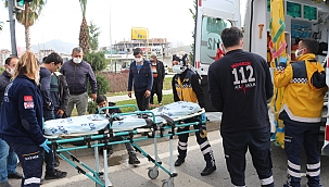 Kaskı hayatını kurtardı!