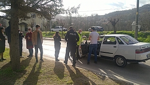 Kocaeli'de trafik kazası: 1 yaralı