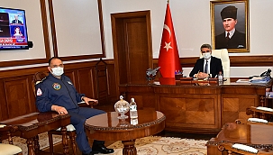 Koltukoğlu'ndan Vali Baruş'a ziyaret! 