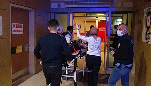 Merdivenden düşen çocuk yaralandı