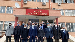 Milletvekillerinden ilçe ziyaretleri! 