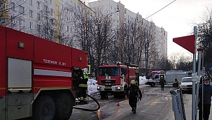 Moskova'da yangın: 3 ölü 