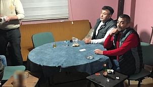 Polisten iş yerine kumar baskını!