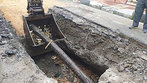 Sulama kanalından direk çıktı 