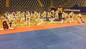 Tekvando kemer sınavı terletti ! 