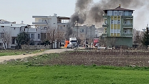 Tır yanmaktan son anda kurtarıldı 