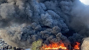 Umman'da sanayide büyük yangın