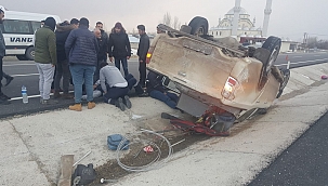 Van'da trafik kazası: 4 yaralı 