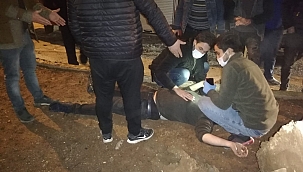 Virajı alamayan araç devrildi: 3 yaralı