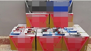 100 bin kaçak makaron ele geçirildi