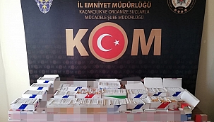 18 bin boş makaron ele geçirildi