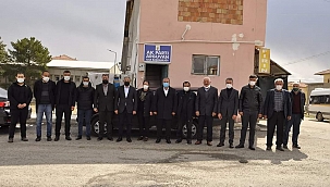 AK Parti'den Arguvan teşkilatına ziyaret