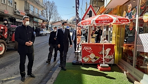 Akçadağ'da korona virüs denetimleri