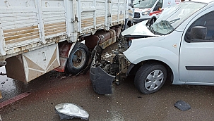 Aksaray'da trafik kazası: 3 yaralı!