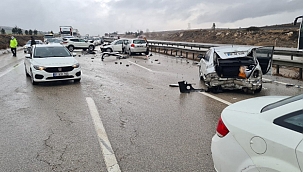 Ankara'da zincirleme trafik kazası